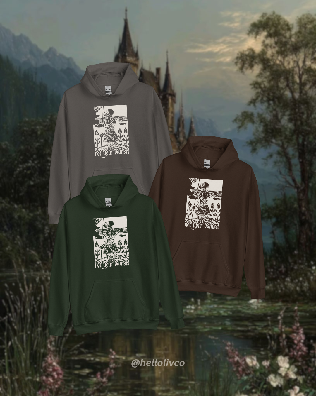 Not Your Damsel Hoodie