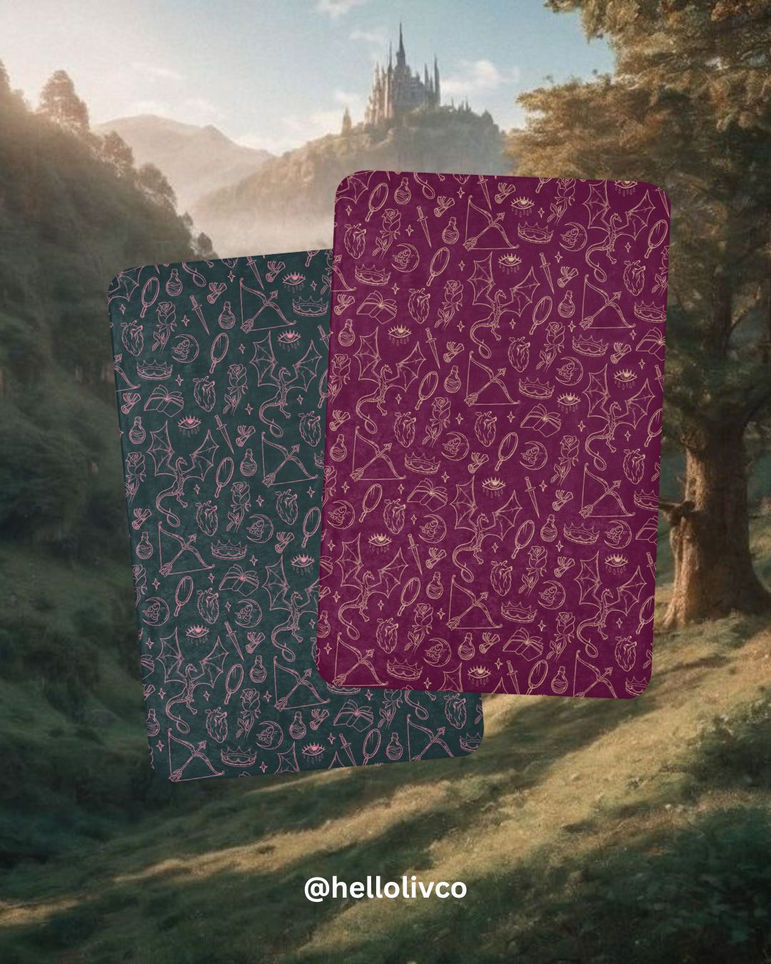 Romantasy Sherpa Throw