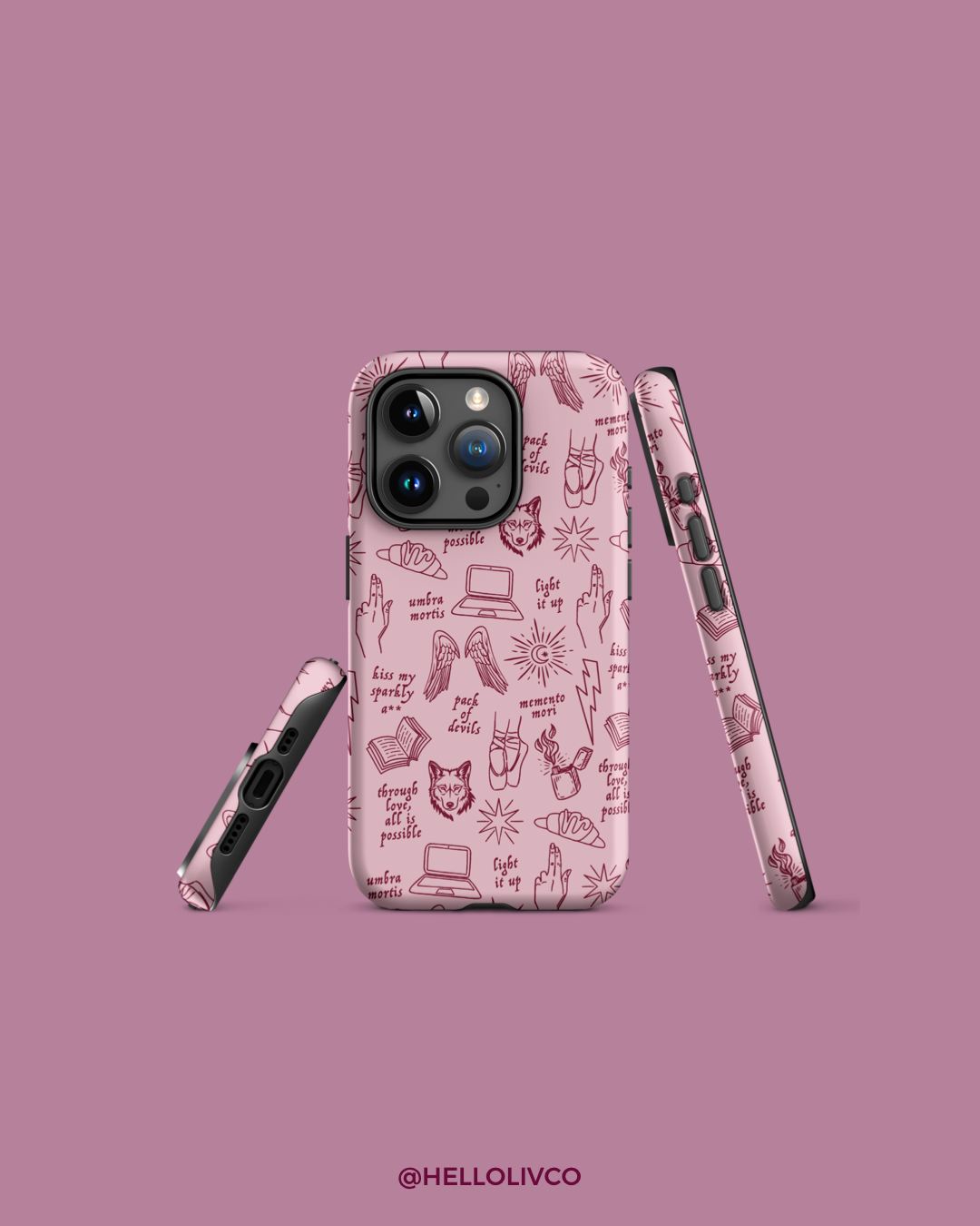 Starborn Heir iPhone® Case in Pink
