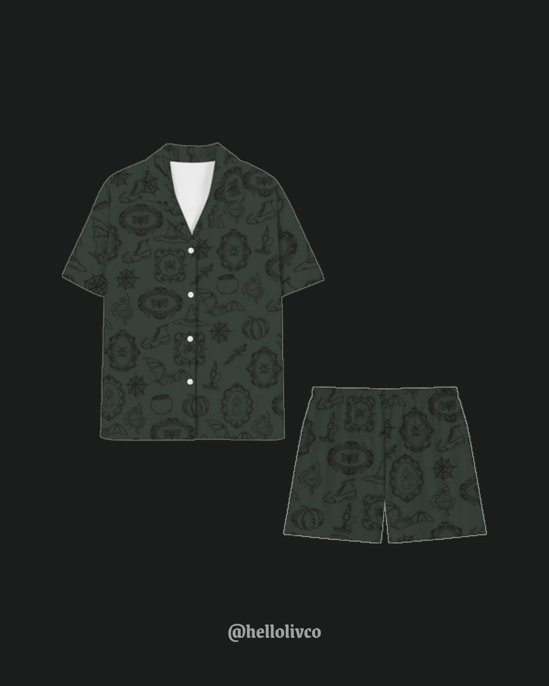 *PREORDER* Witching Hour Shorts Pajama Set