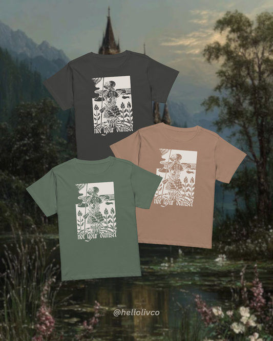 Not Your Damsel Baby Tee