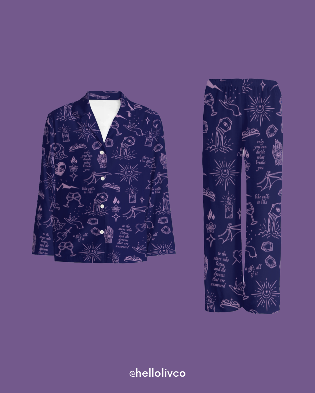 *PREORDER* Court of Dreams Pants Pajama Set