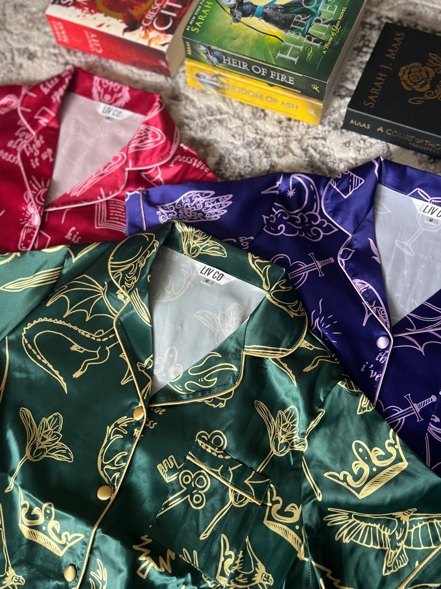 Court of Dreams Satin PANTS Pajama Set