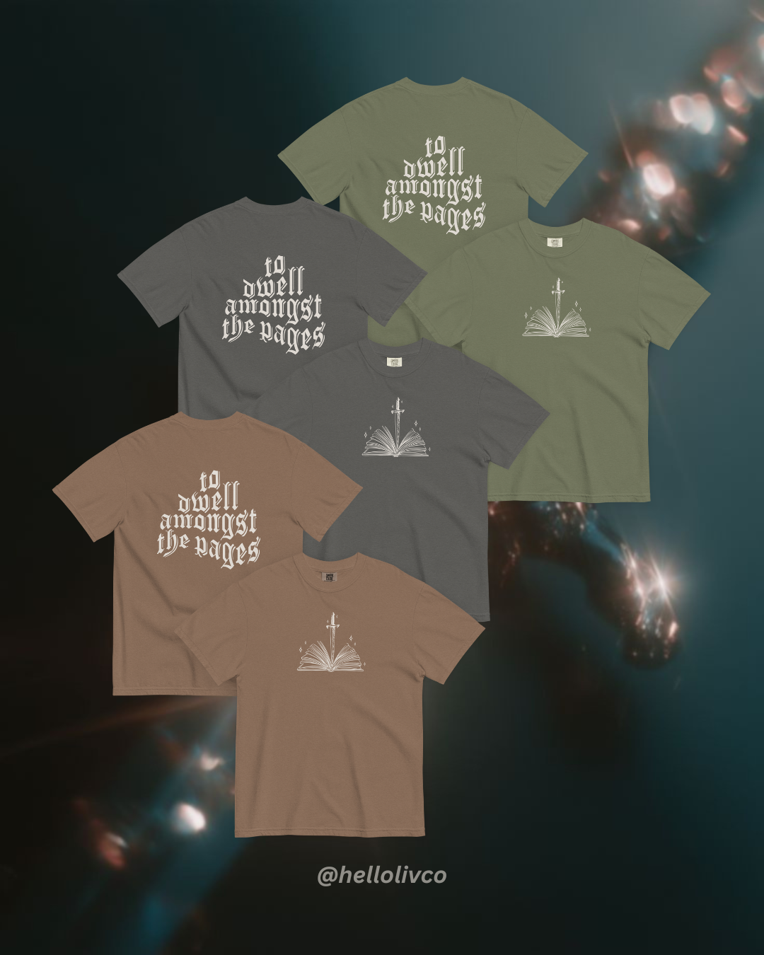 Amongst the Pages Tee