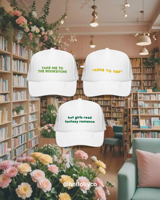 Hot Girls Read Trucker Hat