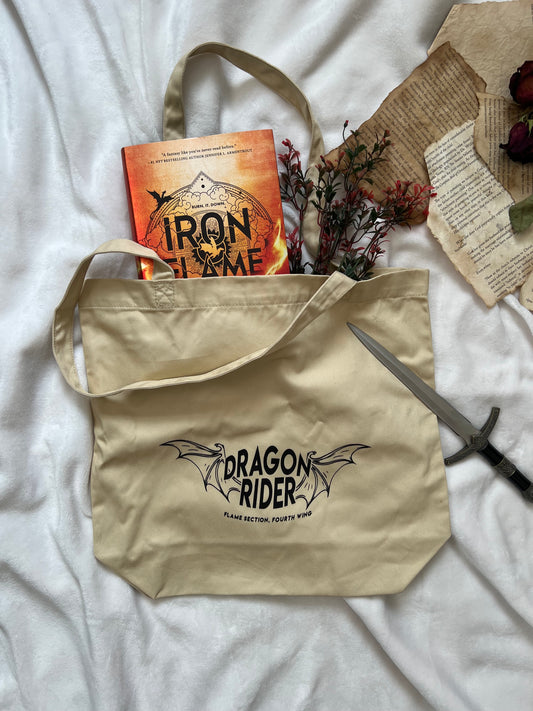 Dragon Rider Tote Bag
