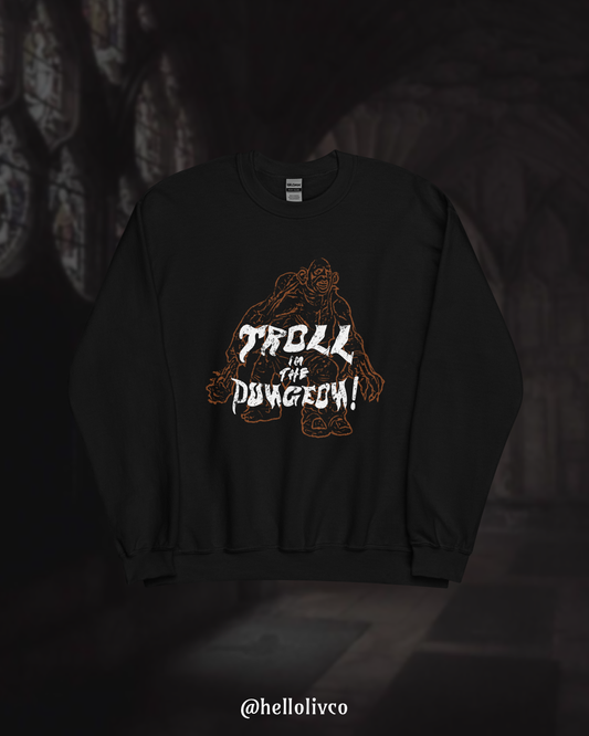 Troll in the Dungeon Crewneck