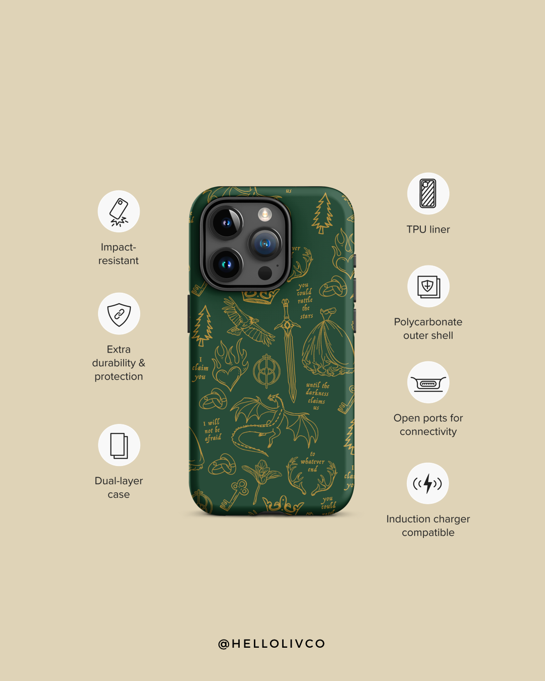 Queen of Terrasen iPhone® Case