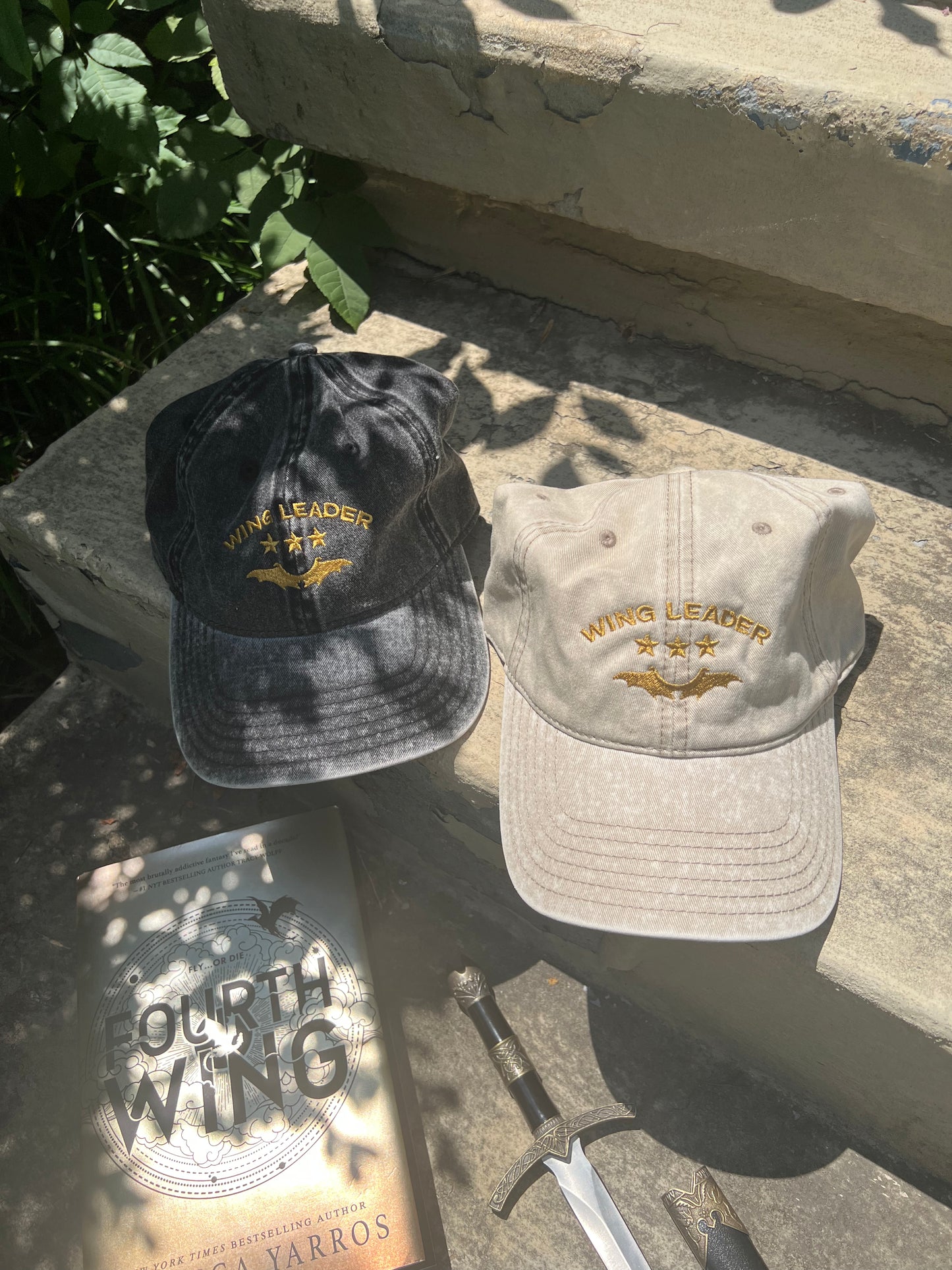 Wingleader Vintage Wash Dad Cap